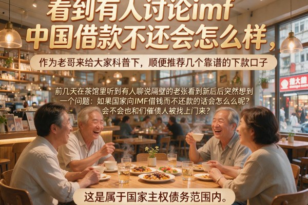 看到有人讨论imf中国借款不还会怎么样，作为老哥来给大家科普下，顺便推荐几个靠谱的下款口子